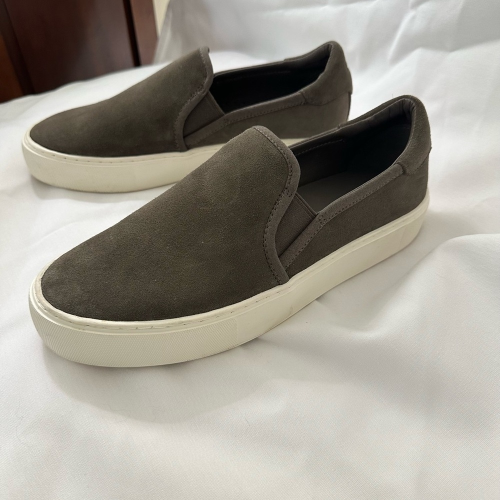 UGG Leather Slip on Sneakers